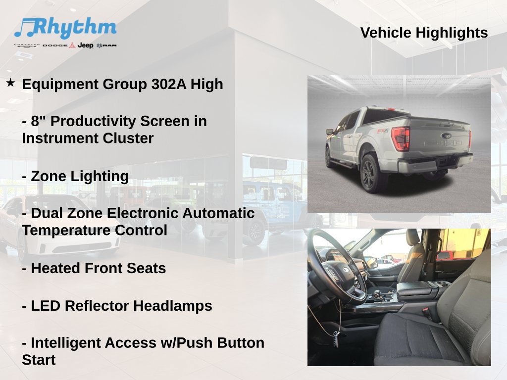 Used 2023 Ford F150 XLT w/ Equipment Group 302A High AWD/4WD image 11