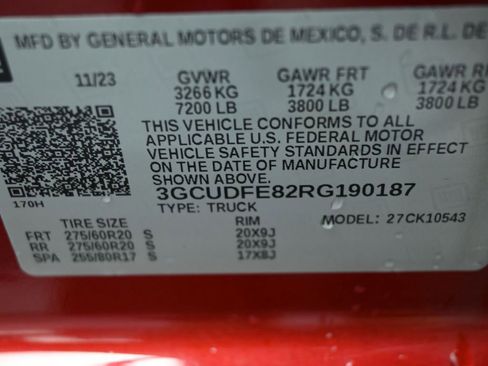 Used 2024 Chevrolet Silverado 1500 LT Trail Boss w/ Protection Package image 27