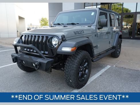 Used 2021 Jeep Wrangler Unlimited Sport AWD/4WD image 1