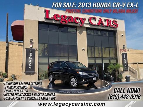Used 2013 Honda CR-V EX-L image 2