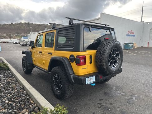 Used 2021 Jeep Wrangler Unlimited Rubicon 4xe w/ Steel Bumper Group image 10