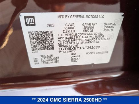 Used 2024 GMC Sierra 2500 Denali Ultimate AWD/4WD image 39