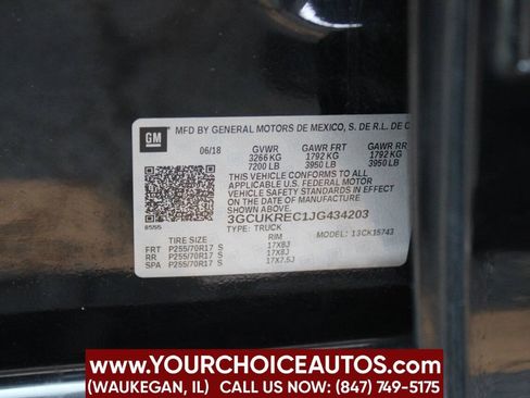 Used 2018 Chevrolet Silverado 1500 LT w/ All Star Edition AWD/4WD image 23