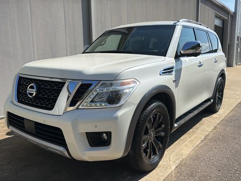 Used 2017 Nissan Armada Platinum w/ Captain Seat Package RWD image 7