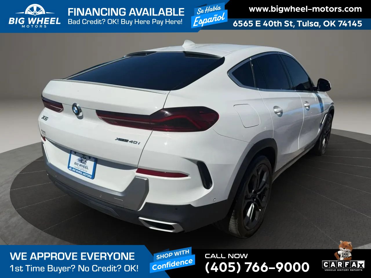 Used 2021 BMW X6 xDrive40i w/ Premium Package 2 AWD/4WD image 5