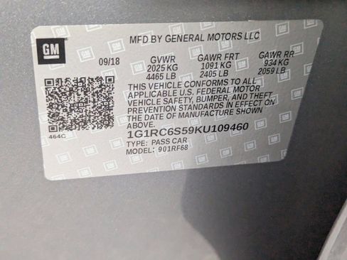 Used 2019 Chevrolet Volt LT w/ Power Convenience Package FWD image 34