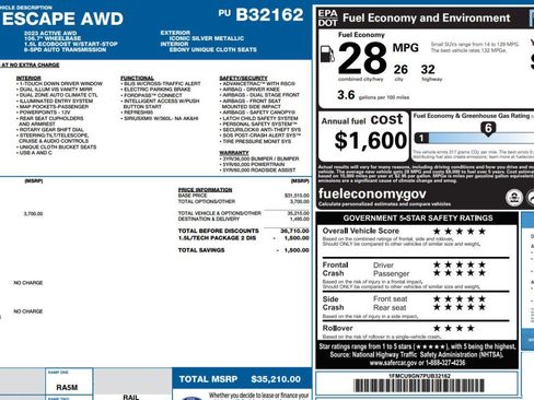 Used 2023 Ford Escape Active w/ Tech Pack #2 image 4