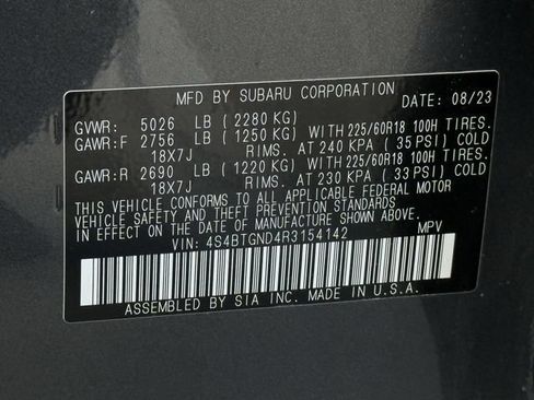 Used 2024 Subaru Outback Limited XT AWD/4WD image 25