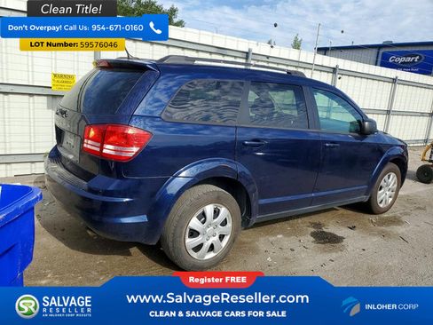 Used 2017 Dodge Journey SE w/ Flexible Seating Group FWD image 4