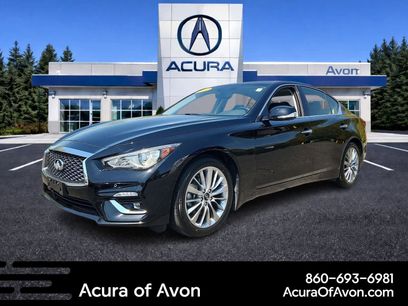 Used 2021 INFINITI Q50 Luxe w/ Seat & Sound Package