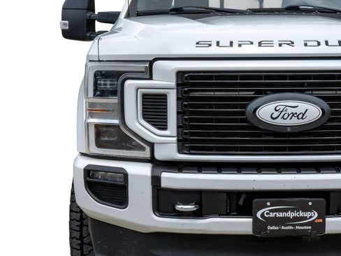 Used 2021 Ford F350 Platinum w/ FX4 Off-Road Package AWD/4WD image 50