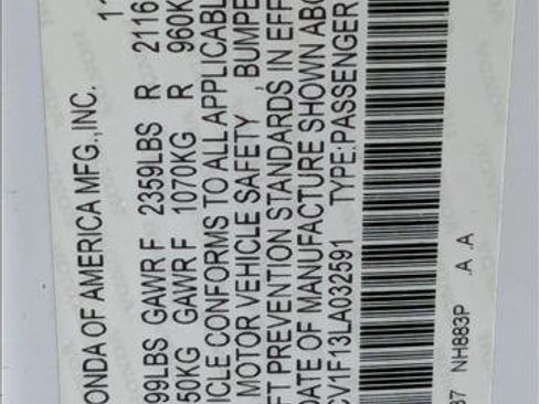 Used 2020 Honda Accord LX image 23