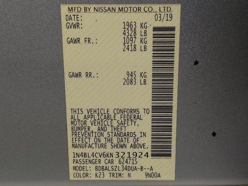 Used 2019 Nissan Altima 2.5 SR image 33