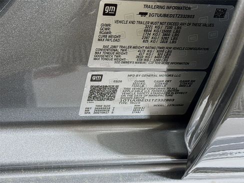 New 2026 GMC Sierra 1500 SLE AWD/4WD image 24