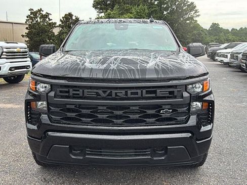 New 2026 Chevrolet Silverado 1500 Custom w/ Turbomax Blackout Package RWD image 2
