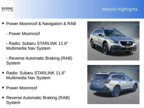 Certified 2022 Subaru Outback Onyx Edition XT image 5