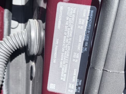 Used 2025 Lucid Air Touring image 72