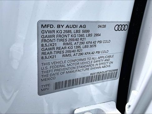 New 2026 Audi SQ5 Premium Plus AWD/4WD image 13