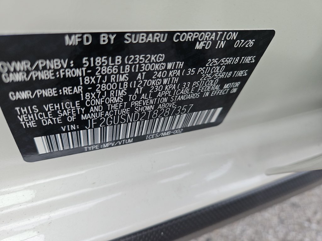 New 2026 Subaru Crosstrek 2.5i Limited AWD/4WD image 23