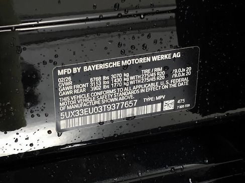 Used 2026 BMW X5 M60i AWD/4WD image 36