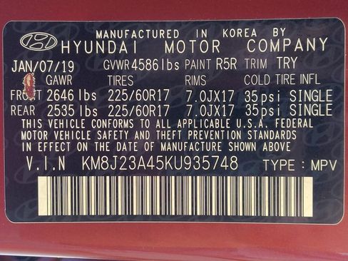 Used 2019 Hyundai Tucson SE FWD image 33