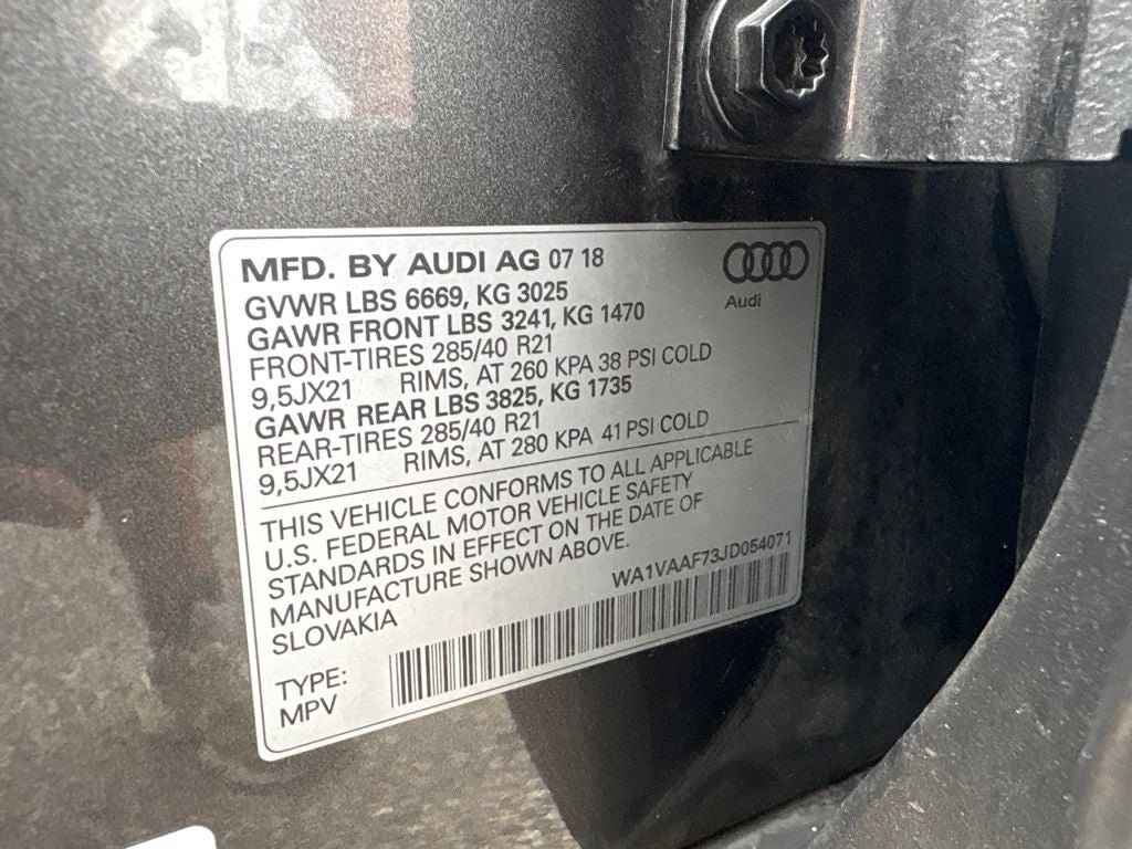 Used 2018 Audi Q7 3.0T Prestige AWD/4WD image 42
