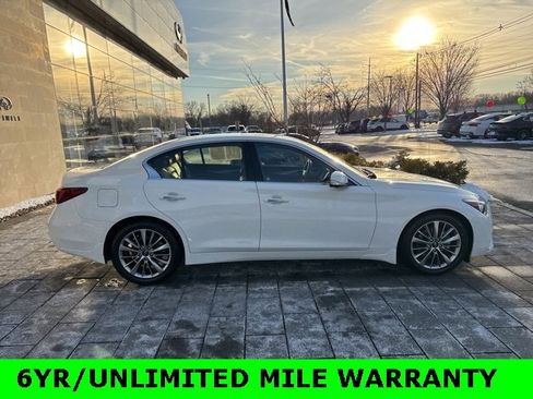 Certified 2022 INFINITI Q50 Luxe w/ Cargo Package image 8