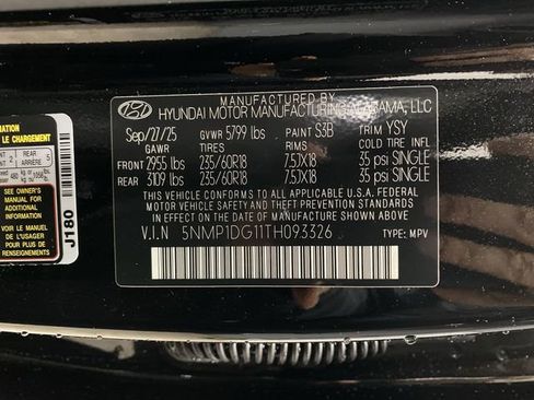 New 2026 Hyundai Santa Fe SE image 35