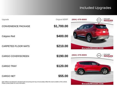 Used 2022 Hyundai Santa Fe SEL w/ Convenience Package FWD image 13