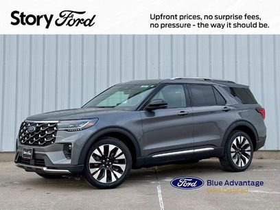 Certified 2025 Ford Explorer Platinum w/ LUX Leather Package