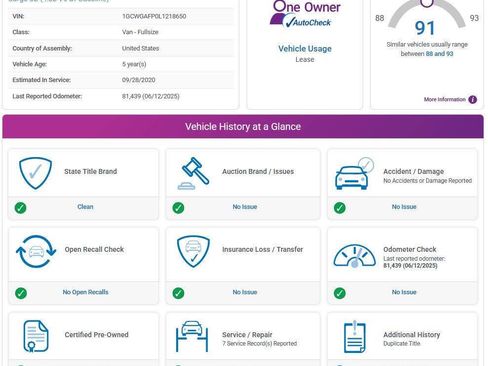 Used 2020 Chevrolet Express 2500 w/ Driver Convenience Package image 2