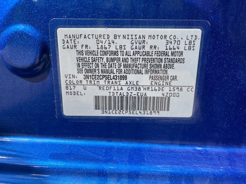 Used 2014 Nissan Versa Note SV w/ Convenience Package FWD image 7