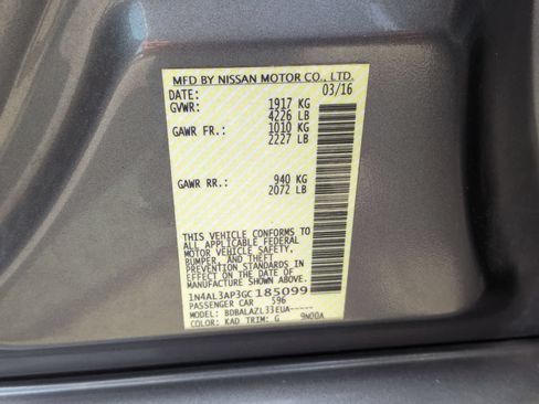 Used 2016 Nissan Altima 2.5 FWD image 31