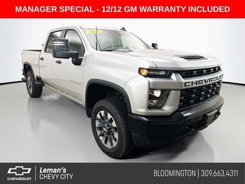 Used 2022 Chevrolet Silverado 2500 Custom w/ Custom Value Package image 1