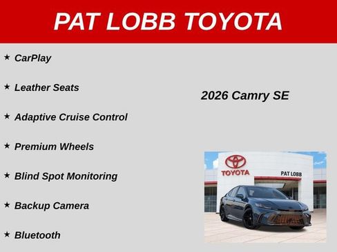 Used 2026 Toyota Camry SE w/ Convenience Package FWD image 37