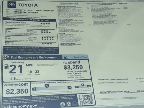 New 2026 Toyota Tacoma TRD Off-Road image 23