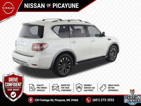 Used 2018 Nissan Armada Platinum w/ Captain Seat Package RWD image 4