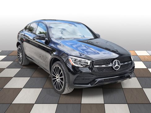 Used 2021 Mercedes-Benz GLC 300 4MATIC Coupe w/ AMG Line image 3