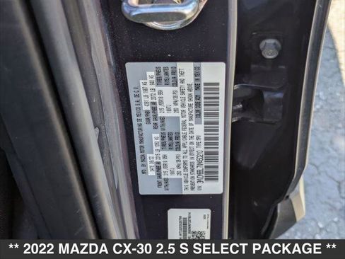 Used 2022 MAZDA CX-30 AWD 2.5 S w/ Select Package image 24
