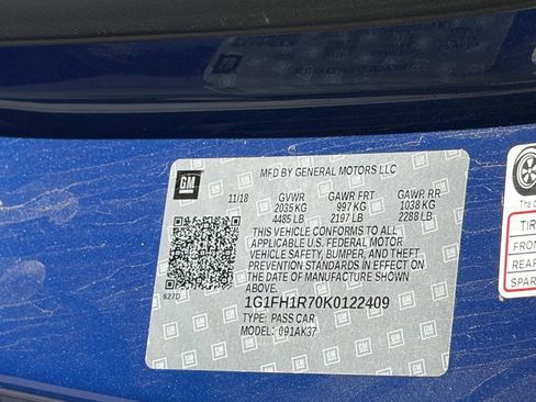 Used 2019 Chevrolet Camaro SS RWD image 11