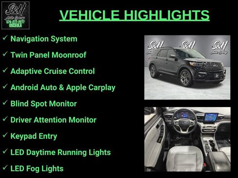 Used 2021 Ford Explorer XLT w/ Equipment Group 202A AWD/4WD image 3