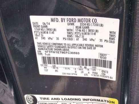 Used 2014 Ford F150 XLT w/ Equipment Group 302A Luxury image 34