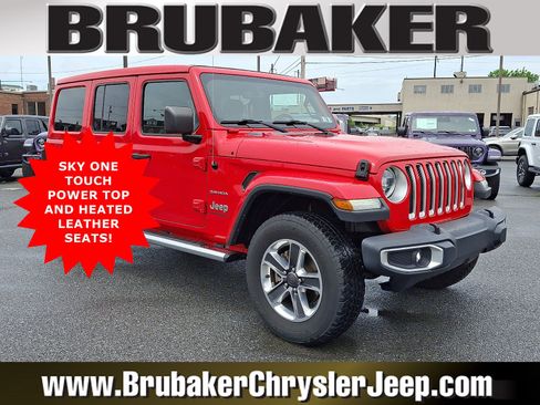 Used 2019 Jeep Wrangler Unlimited Sahara AWD/4WD image 1