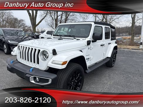 Used 2022 Jeep Wrangler Unlimited Sahara w/ Cold Weather Group image 2