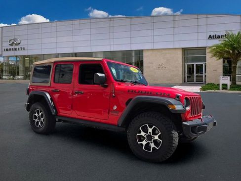 Used 2021 Jeep Wrangler Unlimited Rubicon w/ Steel Bumper Group AWD/4WD image 2