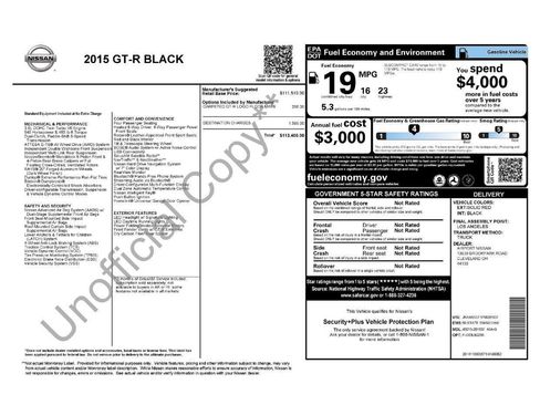 Used 2015 Nissan GT-R Black Edition image 5