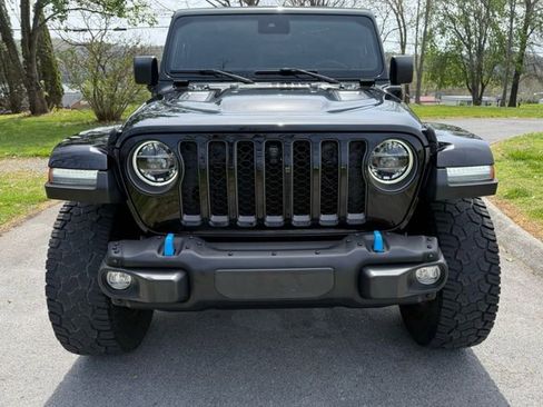 Used 2021 Jeep Wrangler Unlimited Rubicon 4xe w/ Steel Bumper Group image 2