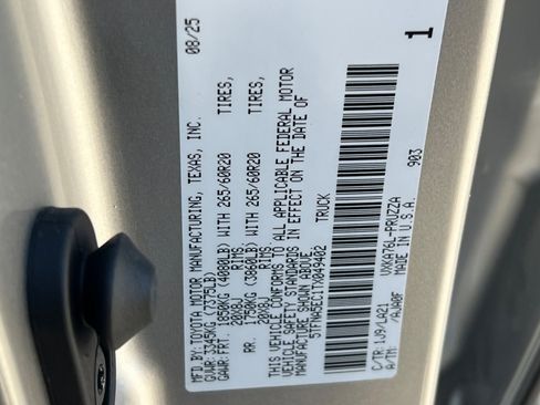 New 2026 Toyota Tundra Platinum image 21