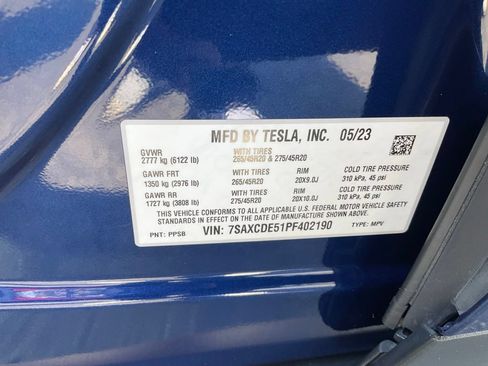 Used 2023 Tesla Model X AWD/4WD image 22