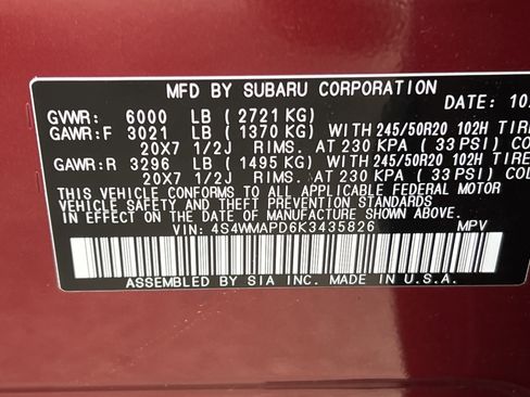 Used 2019 Subaru Ascent Limited image 36